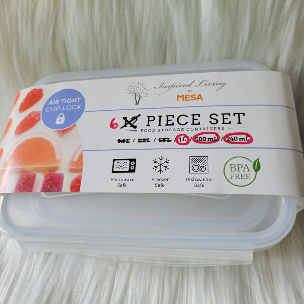 MESA Food Storage Container Set